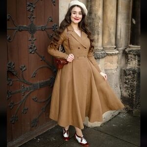 Son De Flor Enola Dress XS Brown